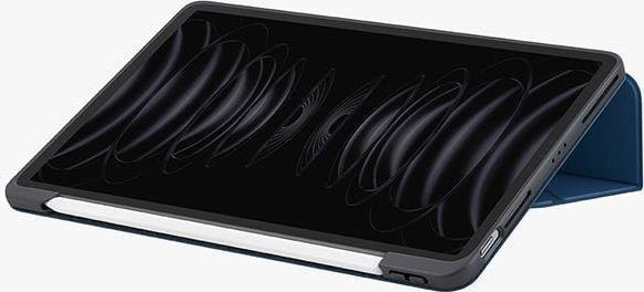 Mbulesë tablet Uniq Ryze për iPad Pro 11" 2021 2022 dhe iPad Air 10.9" 2020 2022, me mbështetëse, blu navy