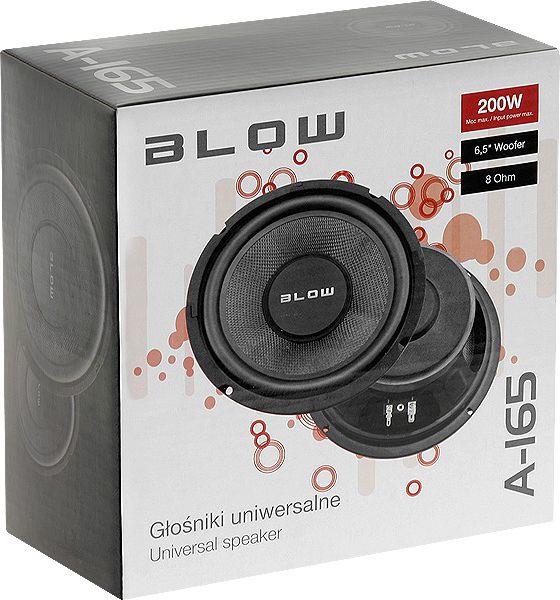 Altoparlant bass Blow A-165, 6.5", 200W 8 Ohm, i zi
