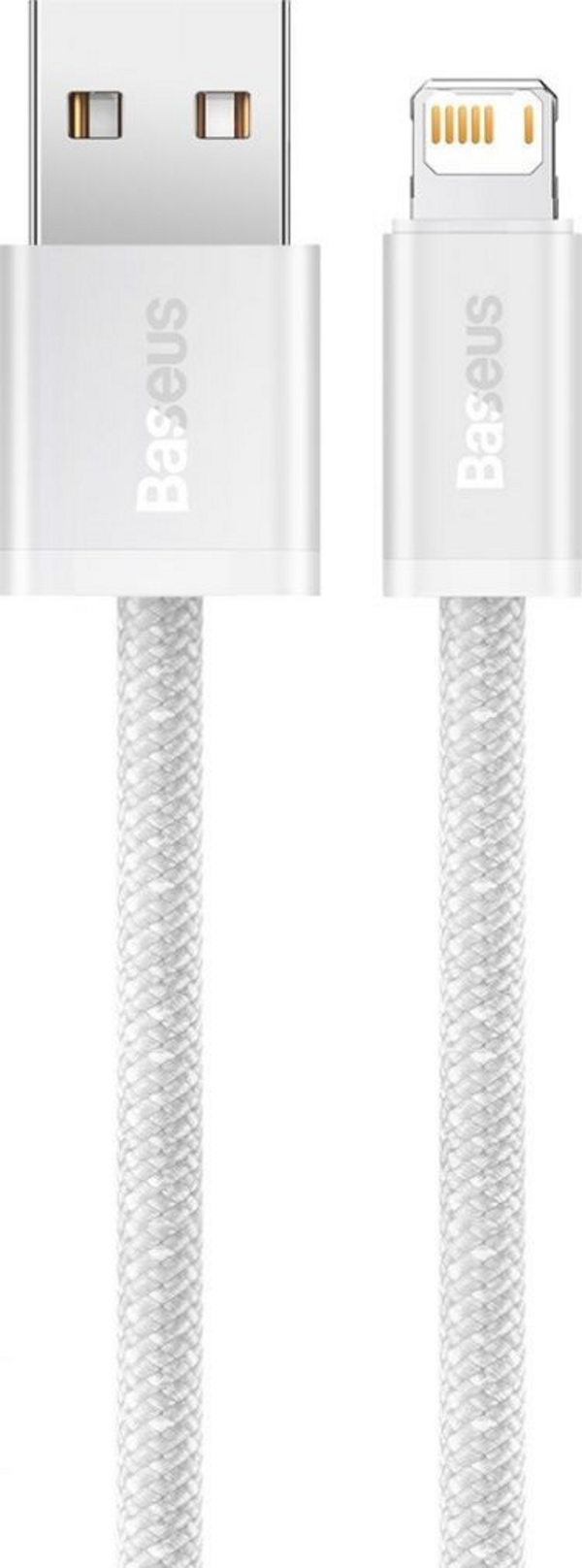 Kabllo karikimi Baseus BSU3009WHT, USB A në Lightning, 1 m, e bardhë