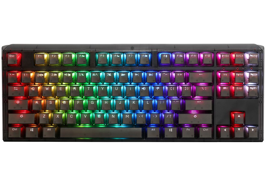 Tastierë Ducky One 3 Aura Black TKL, RGB LED, Kailh Jellyfish Y, e zezë