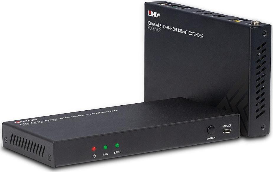 Sistem transmetimi AV Lindy I/O Extender HDMI 38340, deri 100m