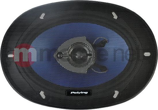 Altoparlantë makine PeiYing PY-AQ462C, 100W, 4x6", të zinj