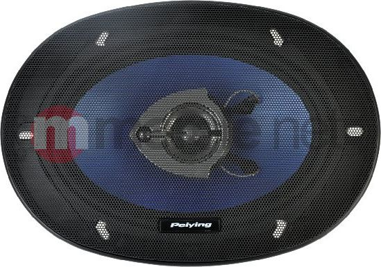 Altoparlantë makine PeiYing PY-AQ462C, 100W, 4x6", të zinj