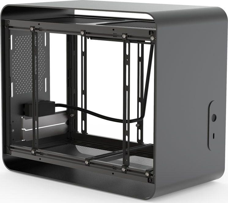 Kasë Streacom DA2 V2, e zezë, Mini Tower