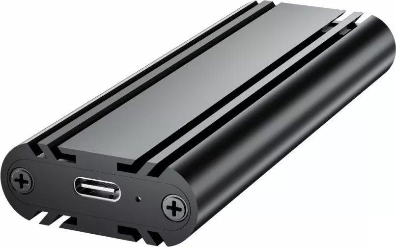 Kuti eksterne për SSD M.2 NVMe iBOX HD-07, USB 3.2 Gen 2, deri 10TB, e zezë