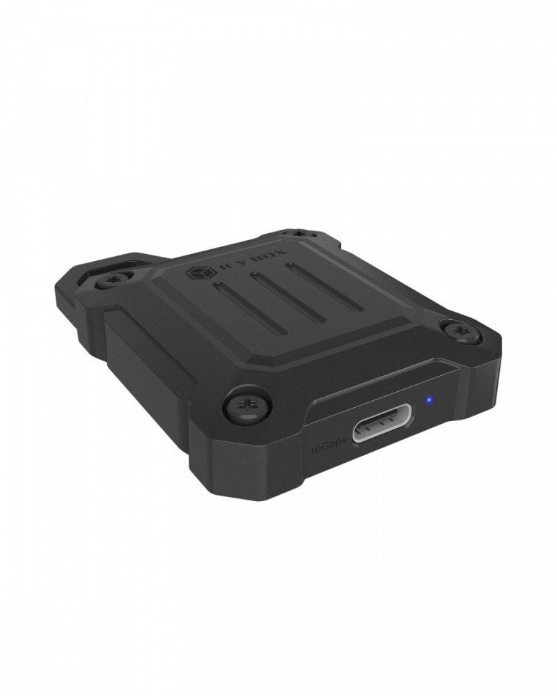 Надворешно куќиште за SSD ICY BOX Mini M.2 NVMe, USB 3.2 10 Gbps, црно