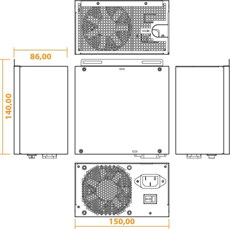 Burim energjie SeaSonic ES2 SSP-400ES2 ATX, 400W