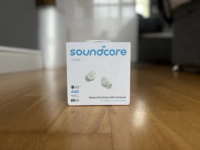 Kufje për gjumë Soundcore Sleep A30, wireless, anulim zhurme, gri