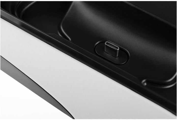 [OUTLET] Stacion karikimi shumëfunksional FIXED për PlayStation 5, bardh e zi