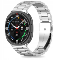 Ремче Tech-Protect Stainless Steel за Samsung Galaxy Watch 8 8 Classic, нерѓосувачки челик, сребрено