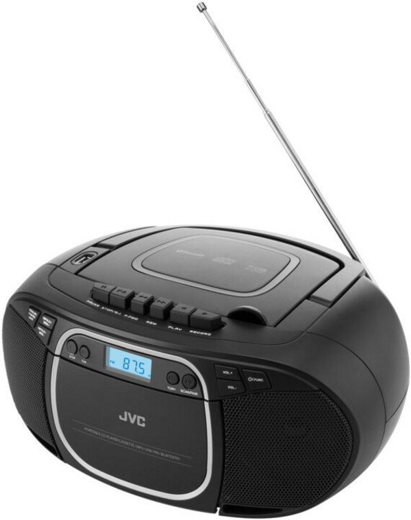 Radio JVC RC-E451B, e zezë