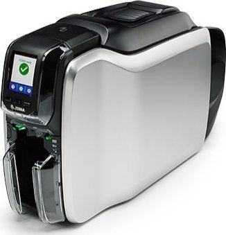 Печатач за пластични картички Zebra ZC300, двострано печатење, 300 dpi, USB LAN