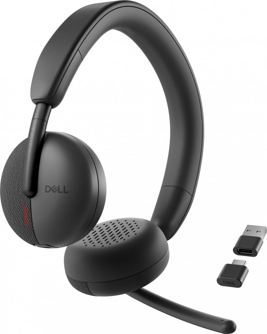 Kufje me mikrofon Dell WL3024, të zeza 