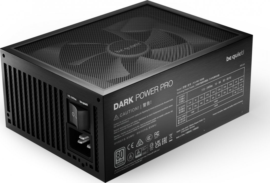 Burim energjie be quiet! Dark Power Pro 13m 1600W