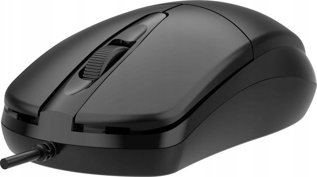 Жичен глушец iBOX i007, 1000 dpi, USB, црн