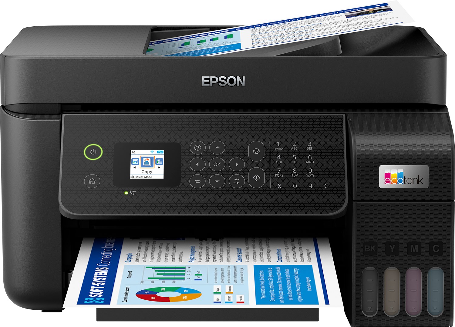 Printer multifunksional Epson L5290, Inkjet, i zi