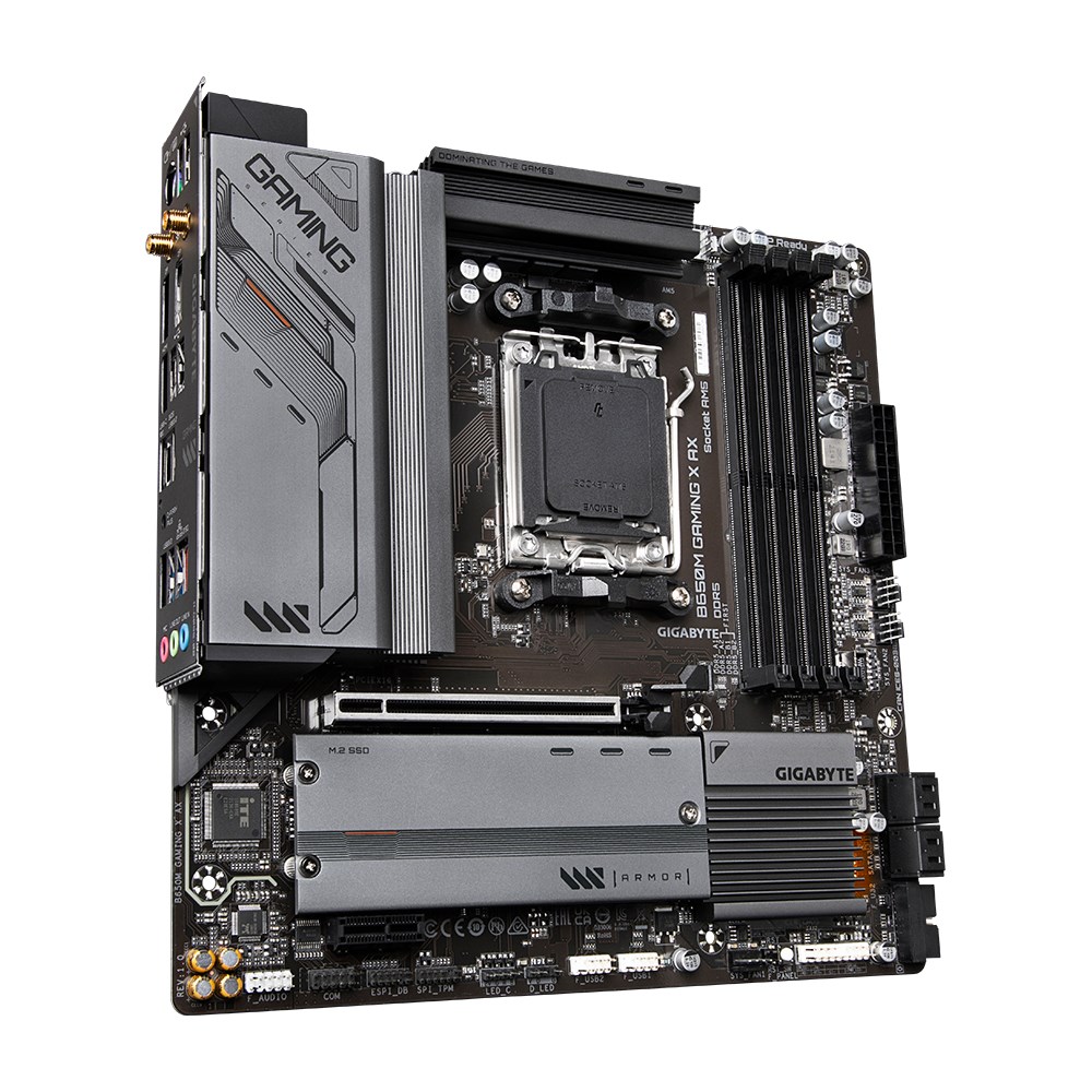 Pllakë amë Gigabyte B650M Gaming X AX (rev. 1.x) AMD B650 Socket AM5 micro ATX