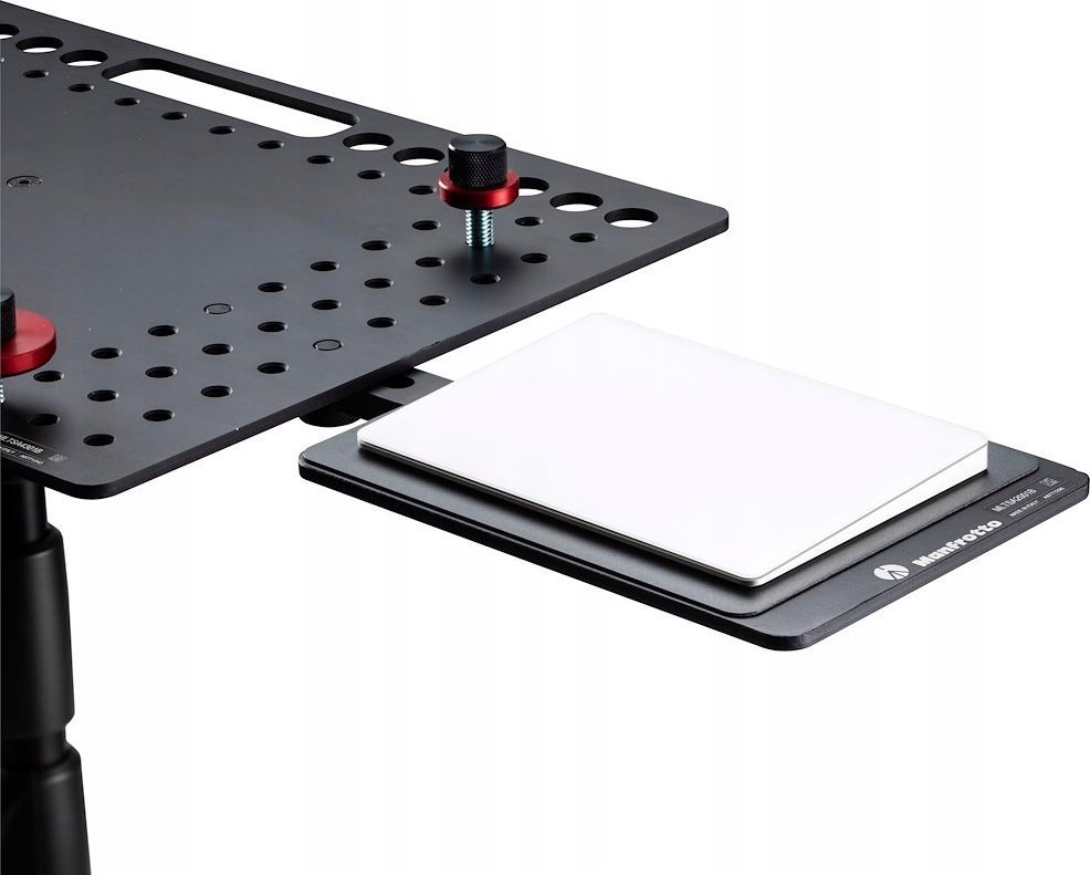 Platformë maus Manfrotto TetherGear Mouse Deck, alumini, për TetherGear Laptop Deck, gri mat