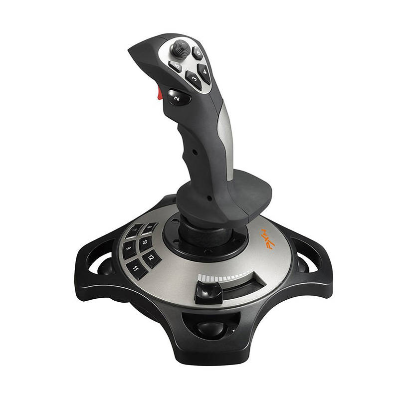 Joystick fluturimi PXN PXN-2113 PRO, me dridhje, për PC, i zi