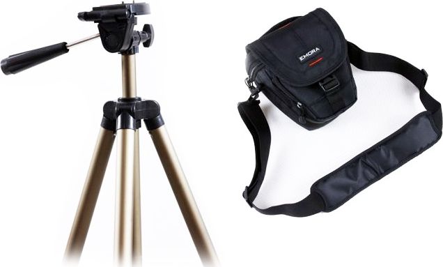 Set tripod + çantë mbajtëse Emora, 144 cm