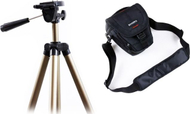 Set tripod + çantë mbajtëse Emora, 144 cm
