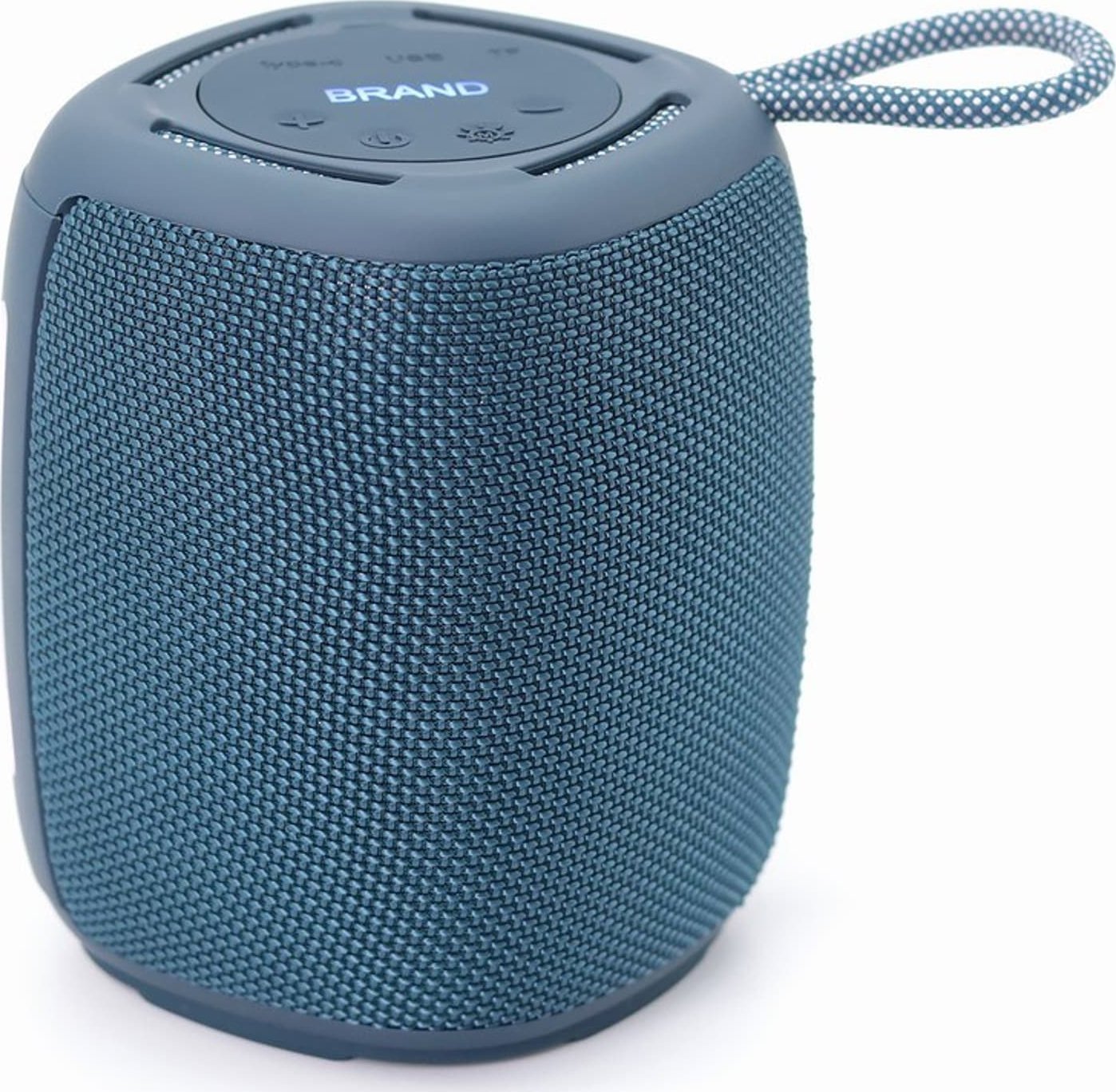 Altoparlant portativ Gembird SPK-BT-LED-03, 5W, Bluetooth, me drita LED, blu