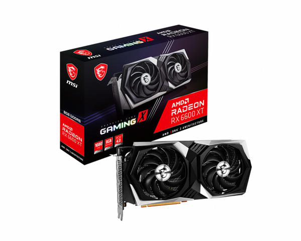 Kartelë grafike MSI RX 6600 XT GAMING X 8G AMD Radeon RX 6600 XT 8 GB GDDR6