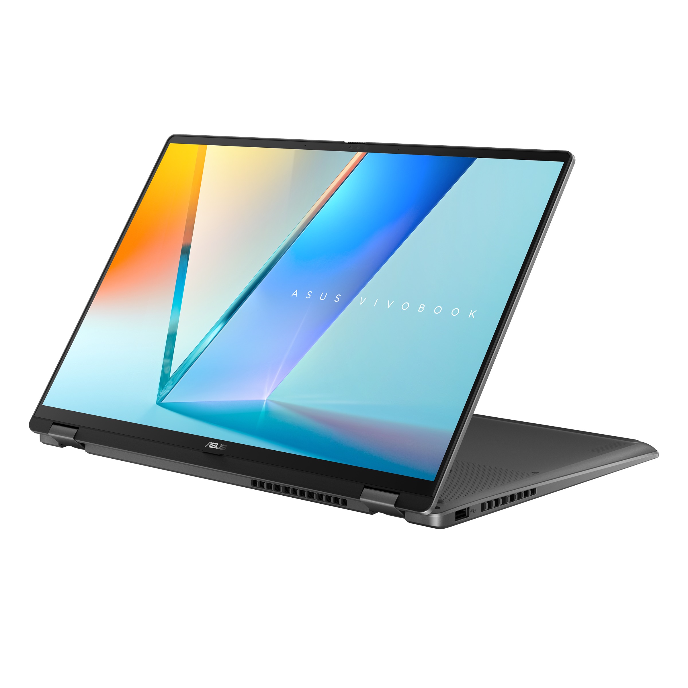 Laptop 2 në 1 ASUS Vivobook Flip 16 OLED TP3607SH, 16", Intel Core Ultra 7, 16GB RAM, 1TB SSD, NVIDIA GeForce RTX 5050, i hirtë