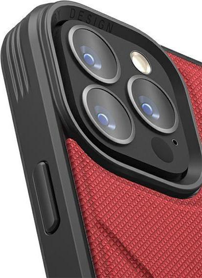 Mbulesë telefoni Uniq Transforma për iPhone 13 Pro Max 6.7", MagSafe, e kuqe