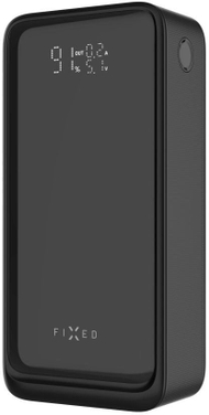 Надворешна батерија FIXED Zen2 30 Plus, 30000mAh, 65W PD, црна