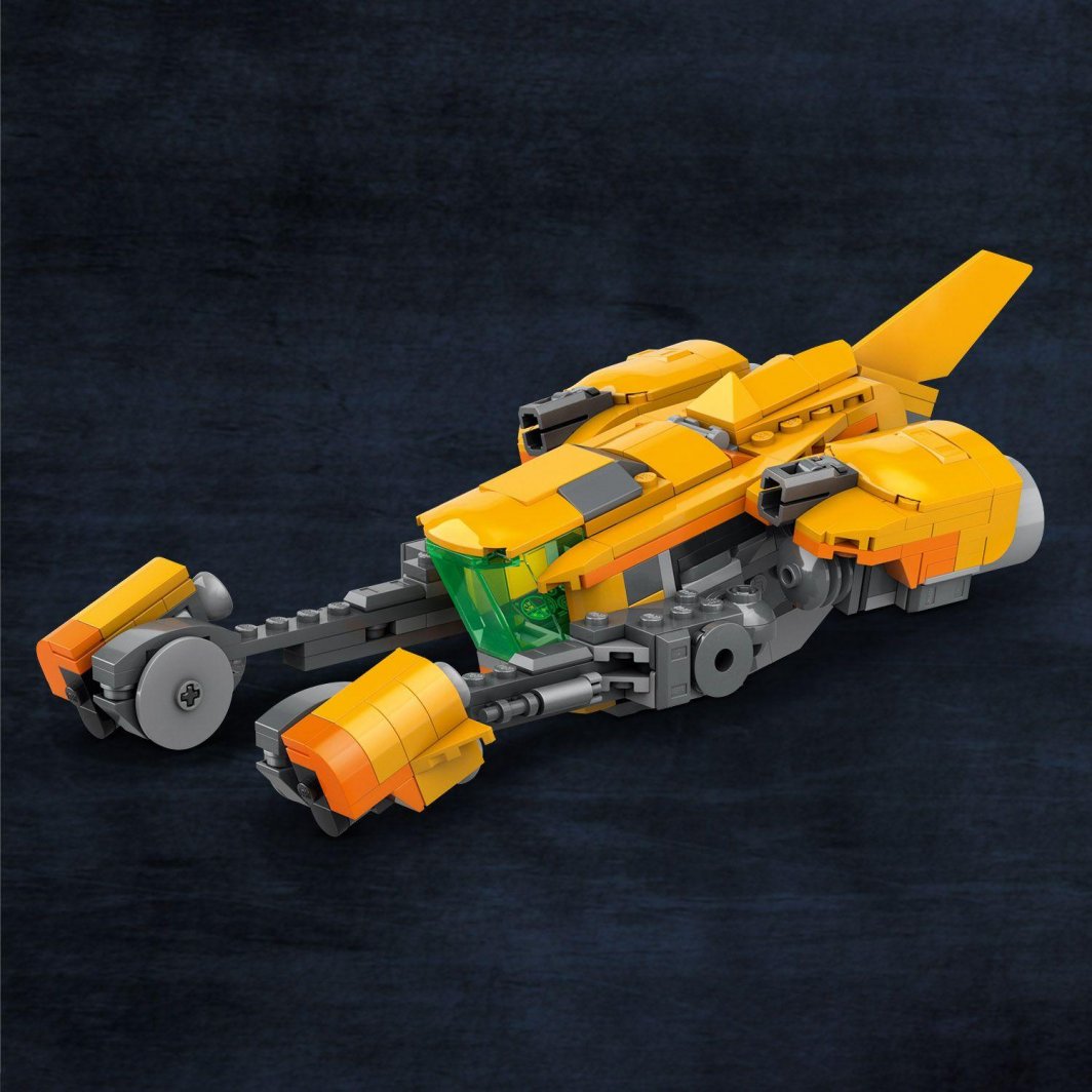 Set LEGO® Marvel 76254 Little Rocket's Spaceship, 330 pjesë