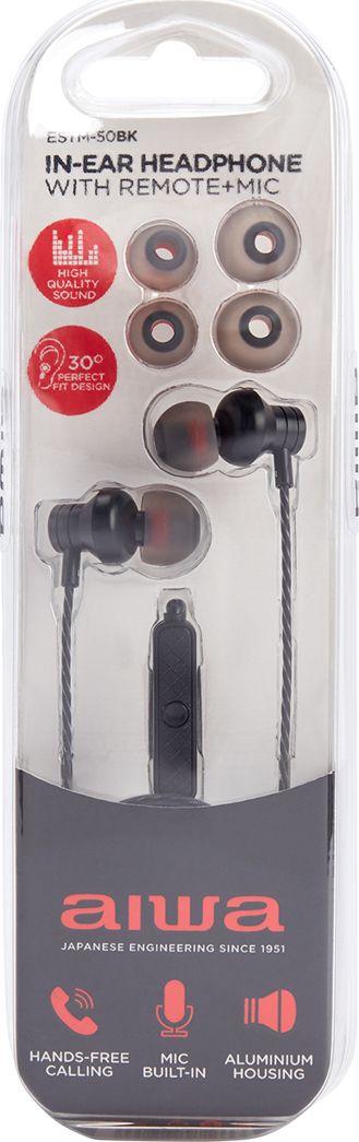 Dëgjuese Aiwa ESTM-50BK, të zeza