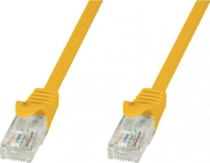 Kabllo rrjeti Techly ICOC CCA5U-100-YET, Cat5e, 10m, e verdhë