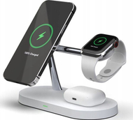 Karikues wireless Blow WCH-08, 15W, 3 në 1, i bardhë