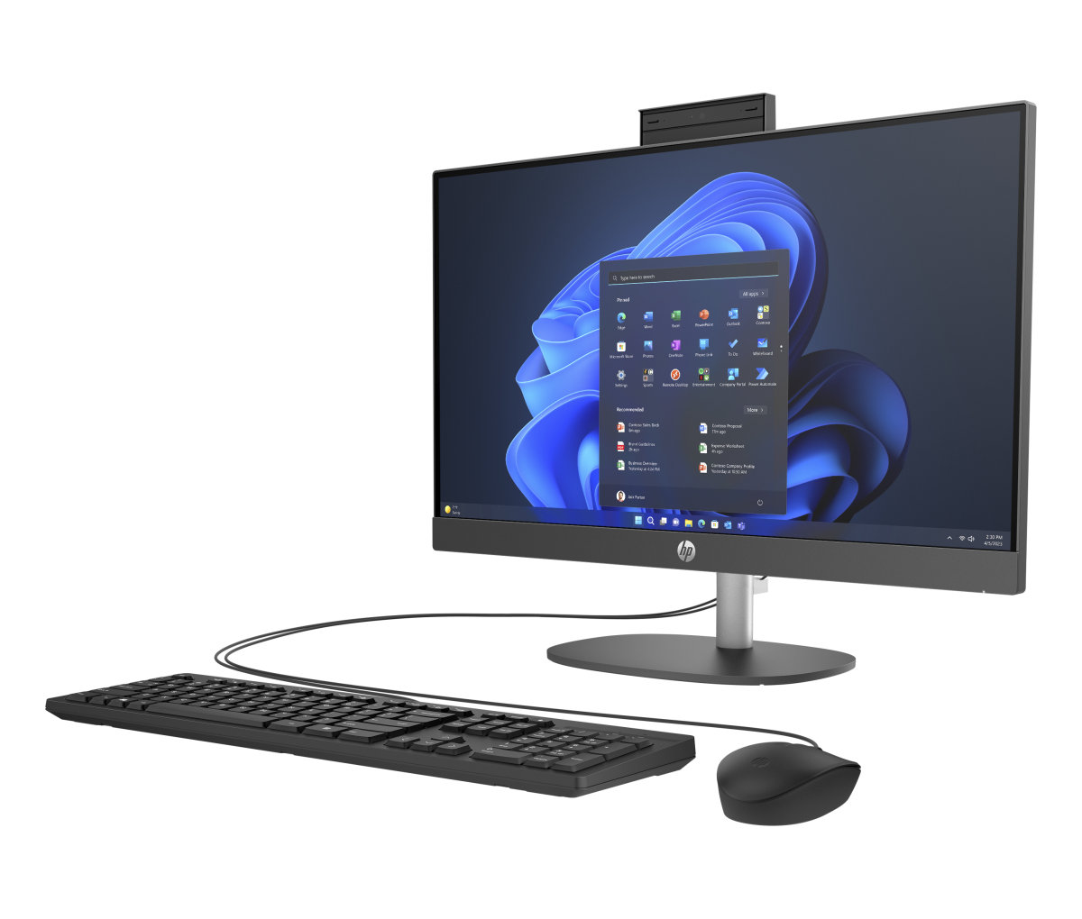 Kompjuter All in One HP ProOne 240 G10, 23.8" IPS FHD, Intel Core i5 1335U, 16GB RAM, 512GB SSD