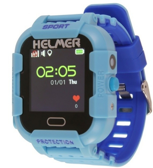 [OUTLET] Orë për fëmijë HELMER LK 708 me GPS, e kaltër