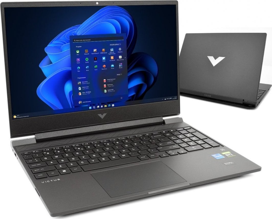 Laptop HP HP Victus 15, 15.6", Intel Core i5 13420H, 16 GB RAM, 512 GB SSD, NVIDIA GeForce RTX 3050, i zi