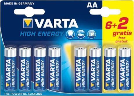 Bateri VARTA AA / R6 8 copë