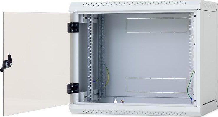 Kabinet rrjeti Triton Delta U 5S, 12U, 19", montim në mur, gri