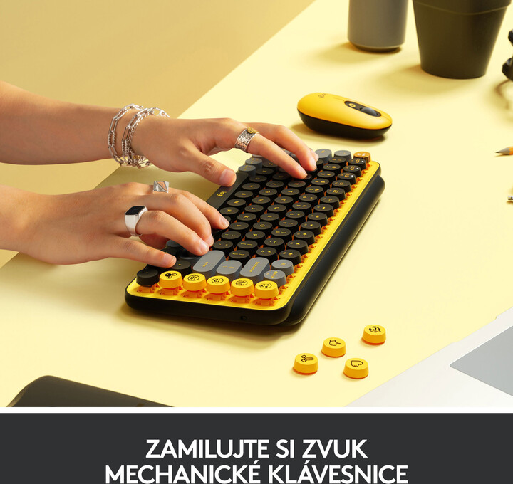 Tastierë Logitech POP Keys, blast