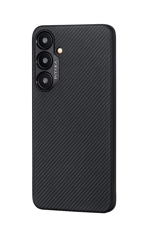 Mbrojtëse Pitaka MagEZ 4 për Samsung Galaxy S24, e zezë/e hirtë