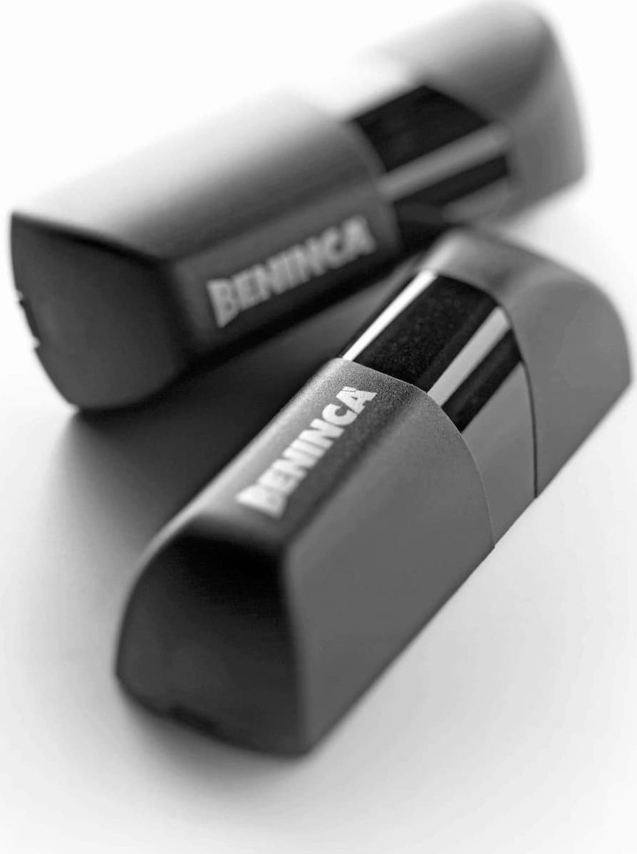 Set fotocelulash Pupilla Beninca, montim sipërfaqësor, për porta automatike, i zi