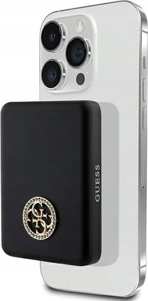 Powerbank pa tela Guess GUPBM3AL4DMK, 3000mAh, 5W, MagSafe, i zi