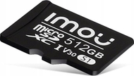 Kartë memorie MicroSD Imou ST2-512-S1, 512GB, e zezë