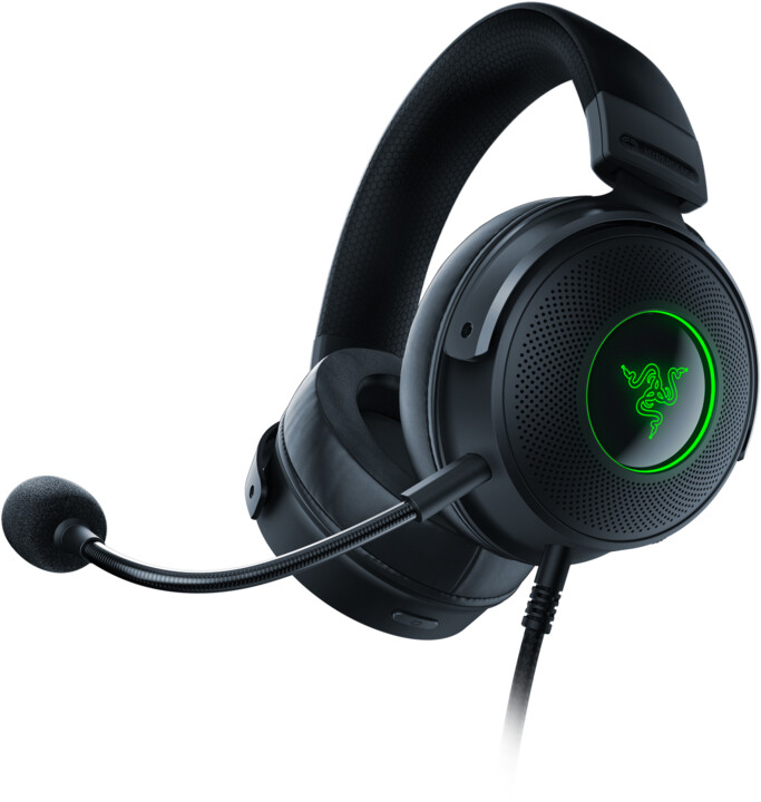 Kufje Razer Kraken V3 Hypersense, të zeza