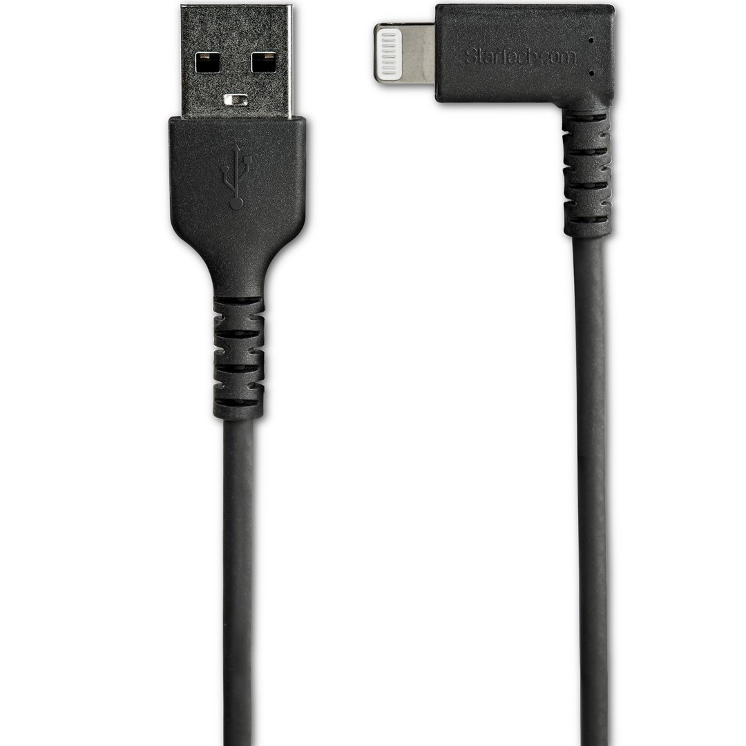 Kabllo Startech, USB-A në Lightning, 1m, e zezë
