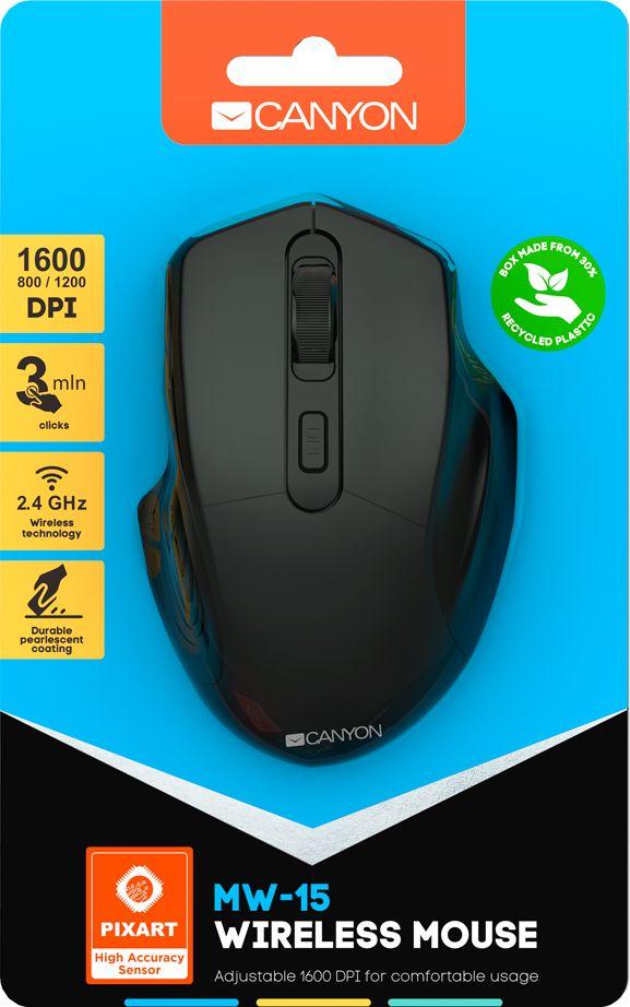 Maus Canyon MW-15, wireless, USB, i zi