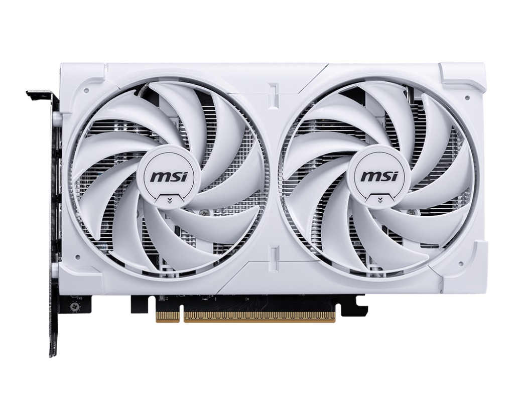 Kartë grafike MSI GeForce RTX 5060 VENTUS 2X OC, 8GB GDDR7, e bardhë