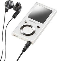 MP3 Player Intenso Music Walker, 16GB, ekran LCD, i bardhë
