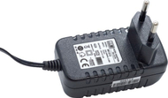 Adaptori energjie EB1212, 12V 1A, prizë DC 2.1 x 5.5 mm, i zi